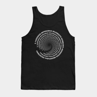 Funny Math Teacher Happy Pi Day Tank Top